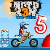 Moto X3M 5 - Pool Party