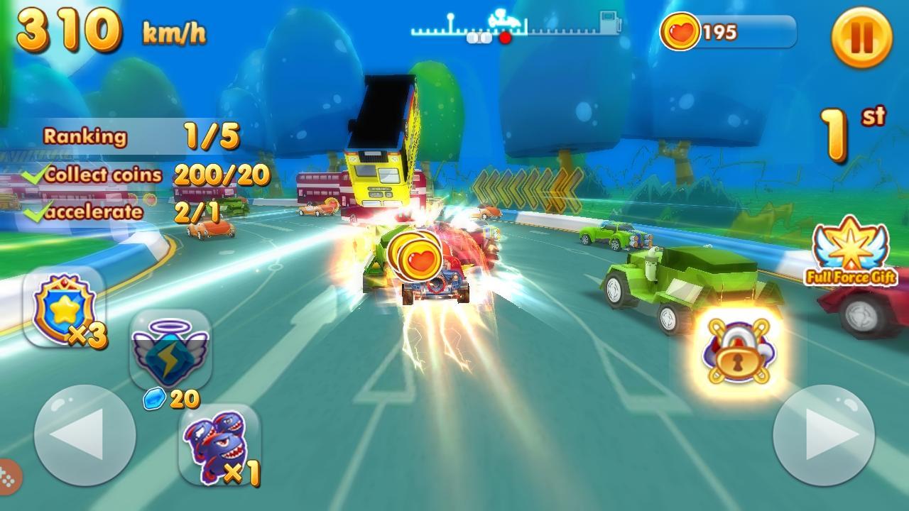 Download Happy Superman Ultimate Racers android on PC