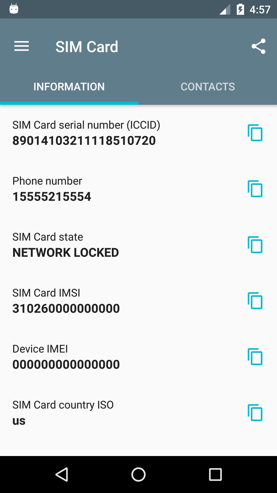 Download SIM Card android on PC