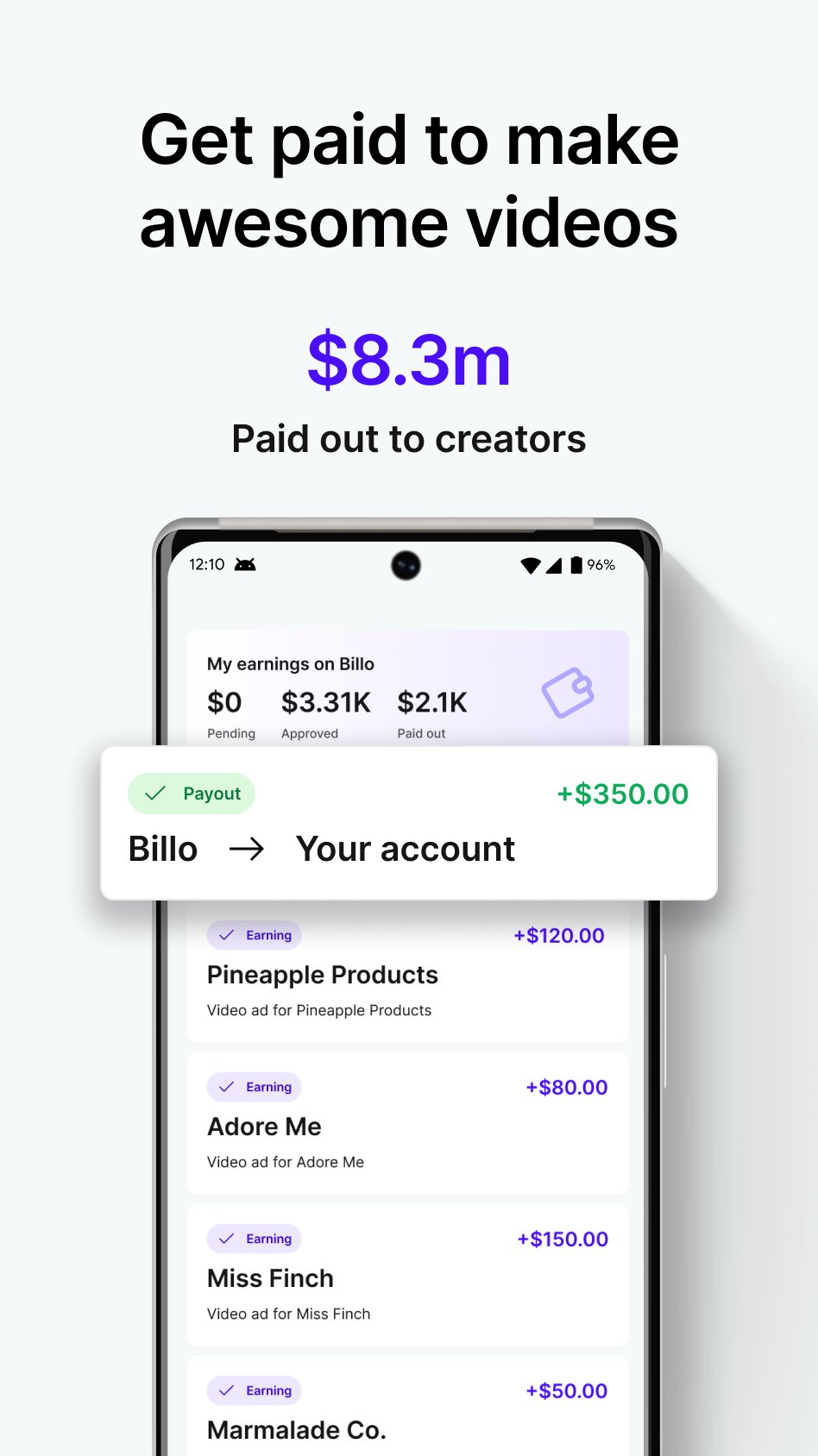 Download Billo Creator - Sell Content android on PC