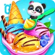 Carro de sorvete do Bebê Panda