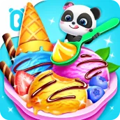 Carro de sorvete do Bebê Panda