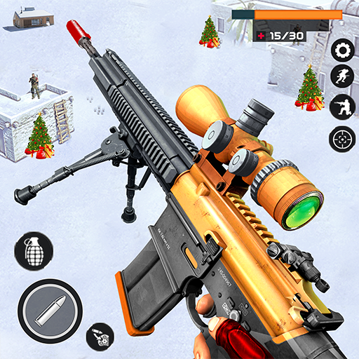 枪游戏 - 狙击射击游戏 3D