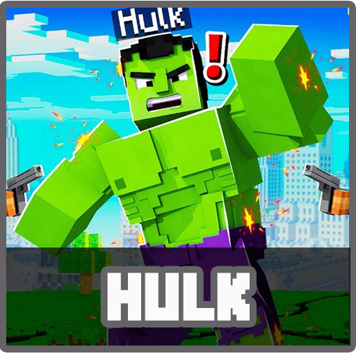 Hulk Player Skin Mod For MCPE