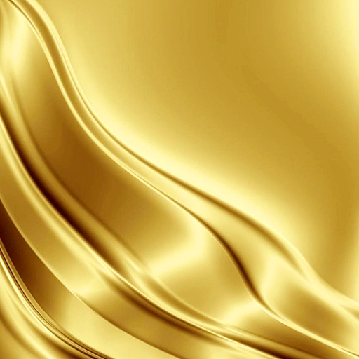Papel de Parede Dourado Luxuos