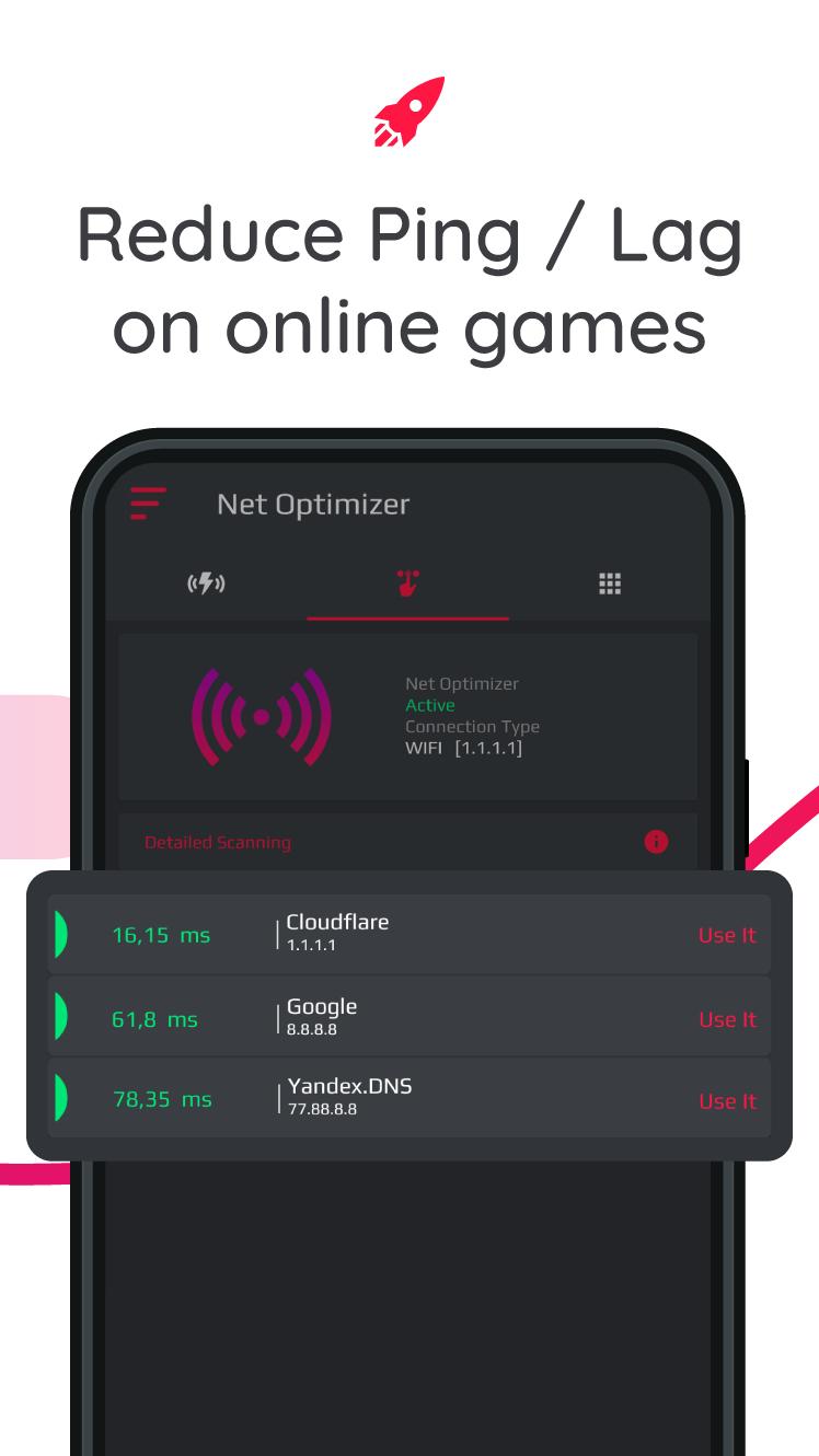 Скачать Net Optimizer: Optimize Ping на ПК | Официальный представитель  GameLoop