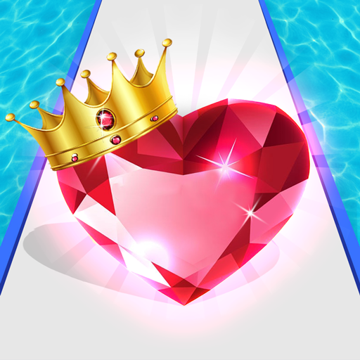 I love Diamond Ring Stack 3D