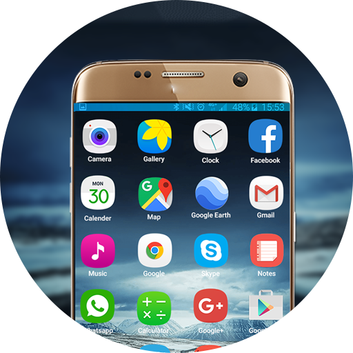 HD launcher and Theme for Samsung S6 edge plus