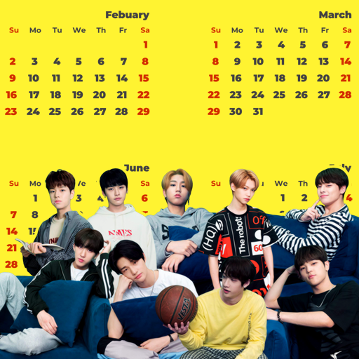 Stray Kids Calendar Widget