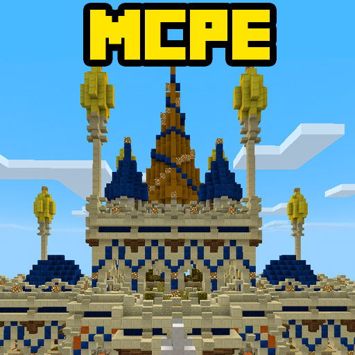 Арабская деревня MCPE карта