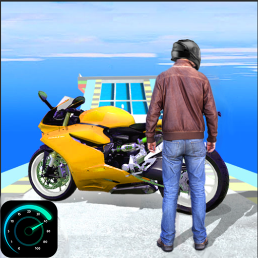 Mega Ramp Bike Stunt Racing 3D