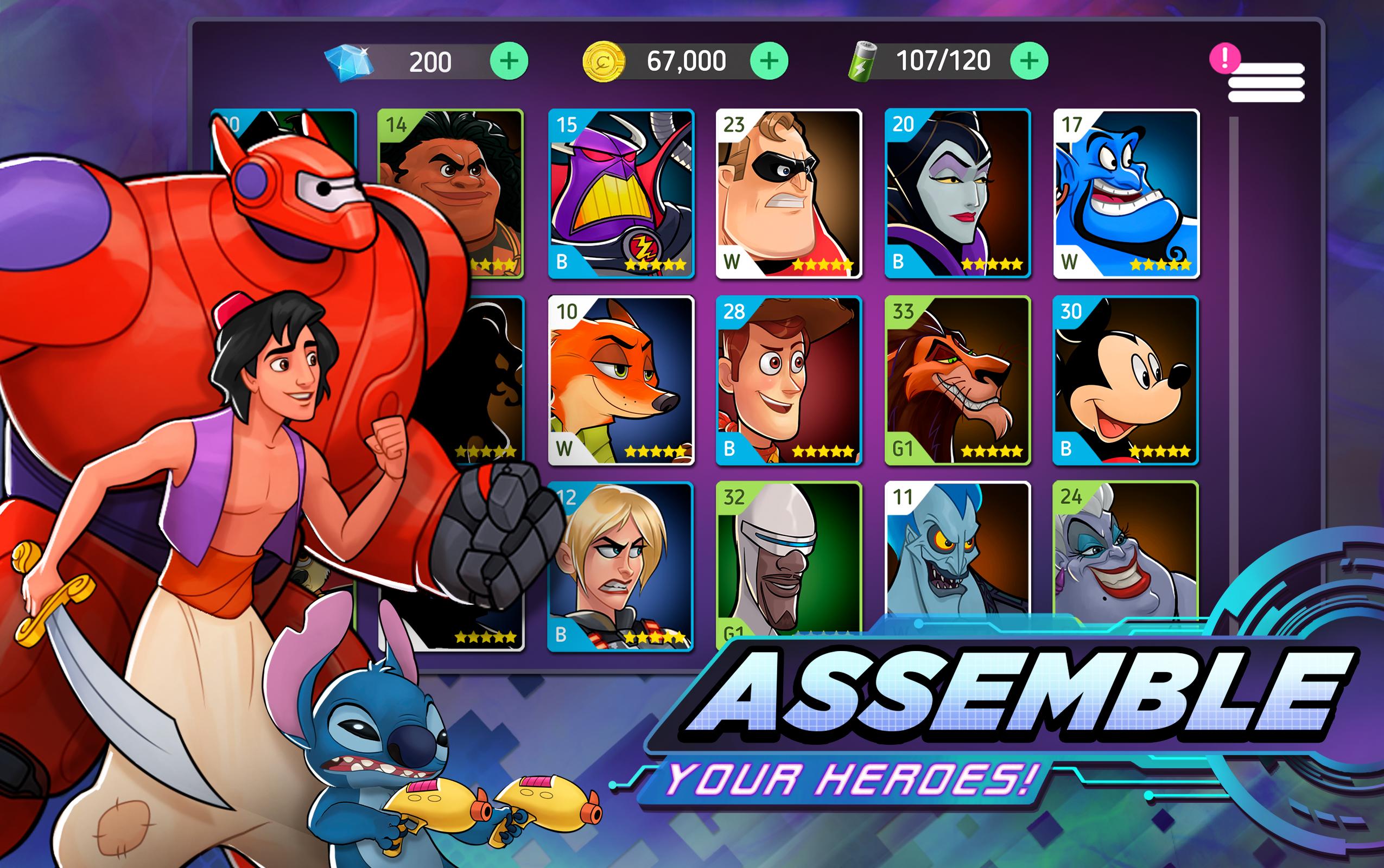 Скачать Disney Heroes: Battle Mode на ПК | Официальный представитель  GameLoop