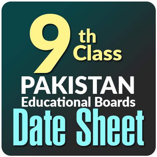 9th class date sheet
