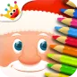 Coloring book Christmas Games