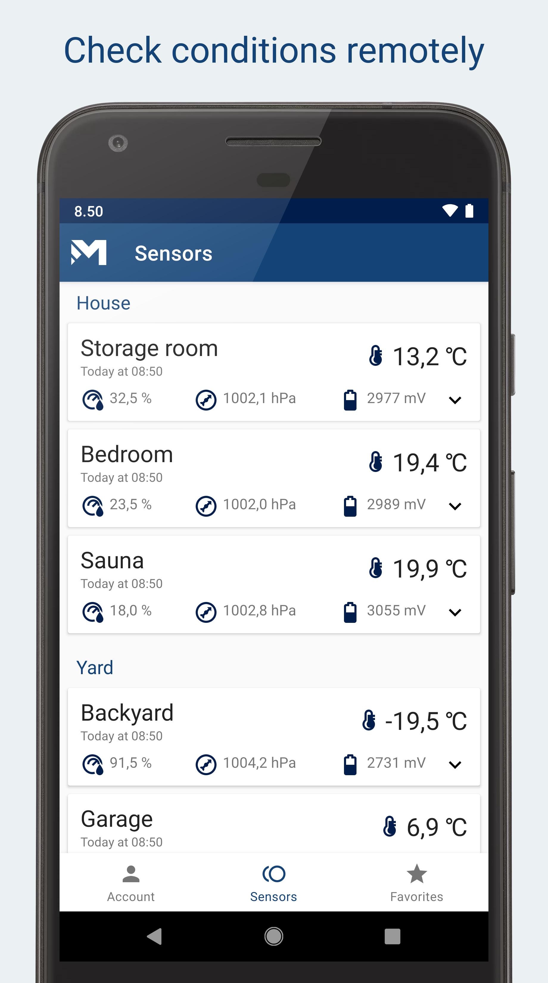 Download Meazurem remote monitoring android on PC