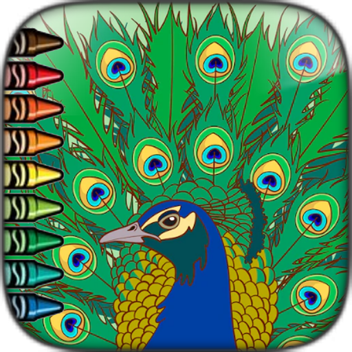 Peacock Coloring pages