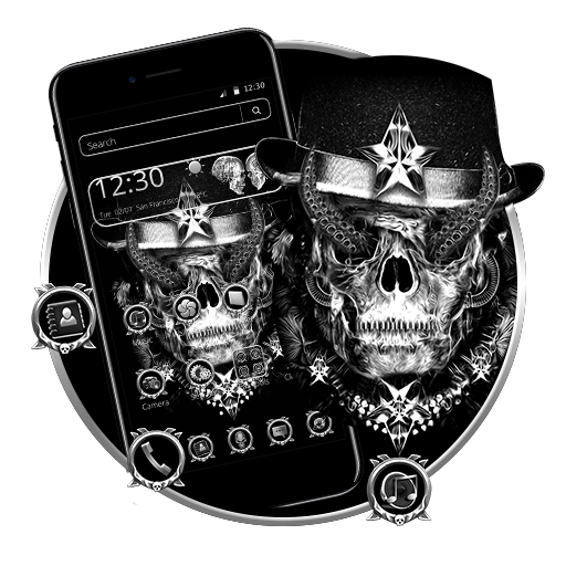 Badass Skull Theme