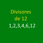Calcular divisores