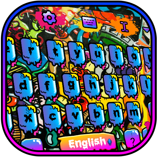 Graffiti Keyboard Theme