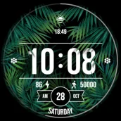 Go Green Watch Face 017