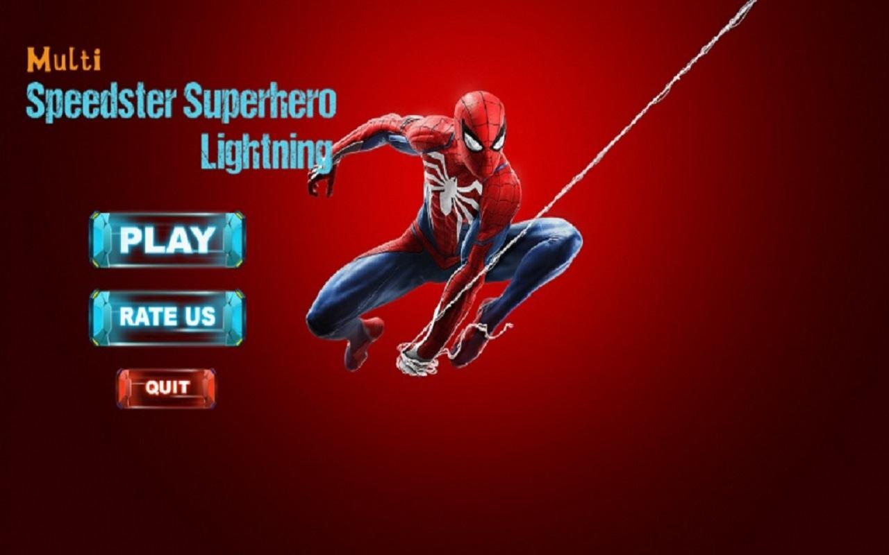 Download Multi Speedster Superhero Lightning:Flash Games 3D android on PC