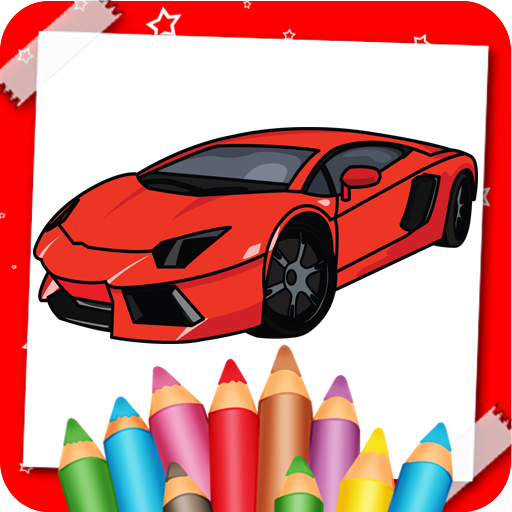 Car Coloring Book