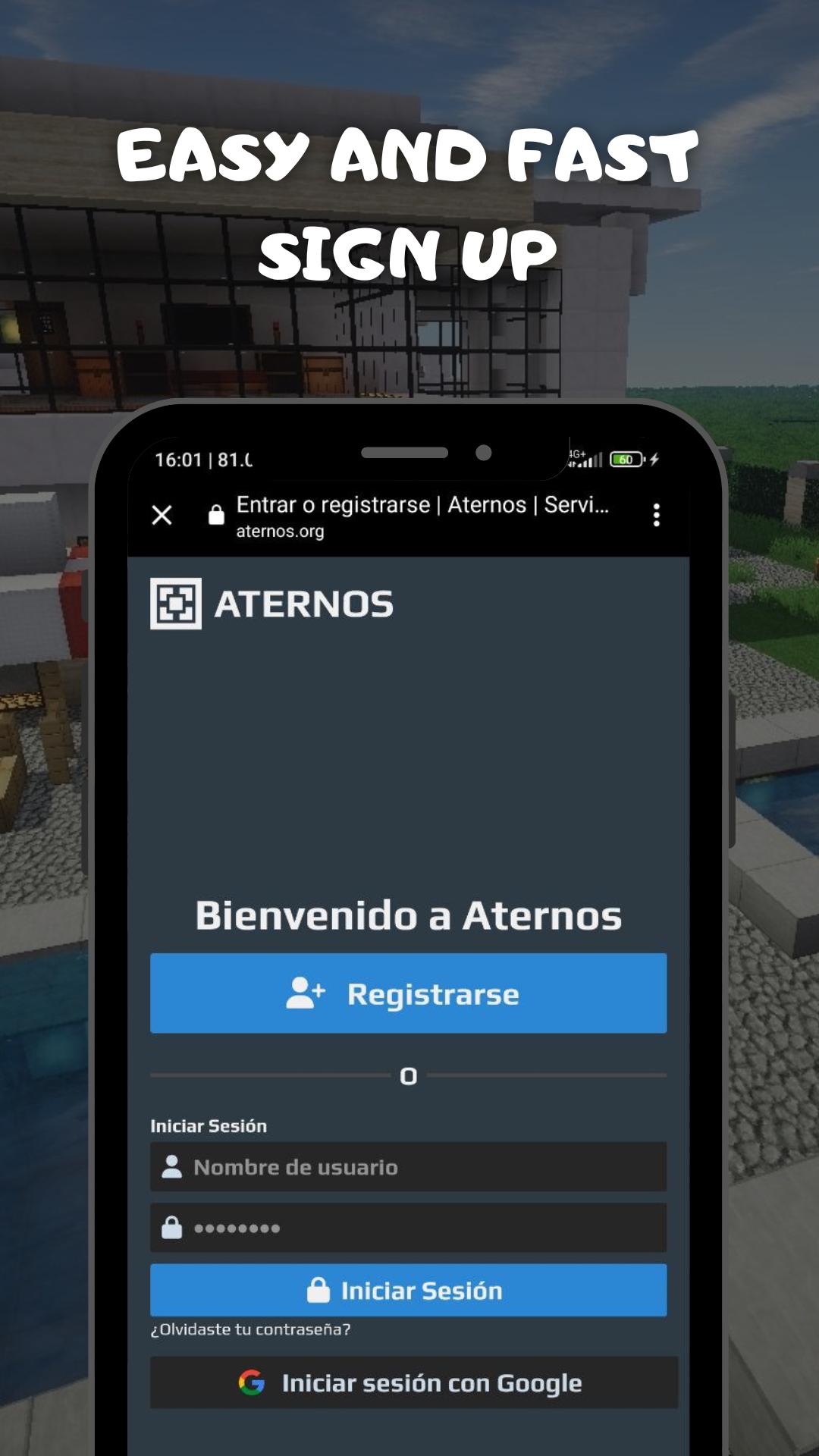 Скачать Aternos - Unofficial APP на ПК | Официальный представитель GameLoop