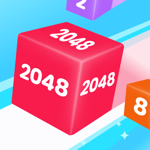 Cube Chain 2048 : Merge 3D