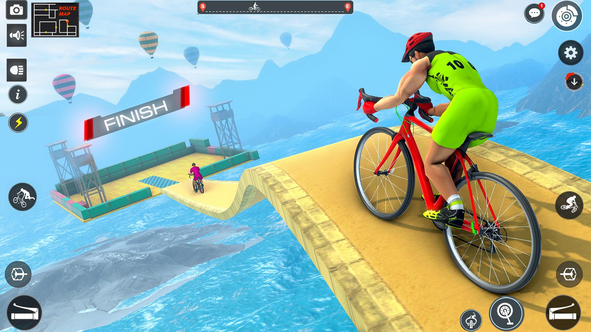 Download BMX Cycle Stunt Game android on PC