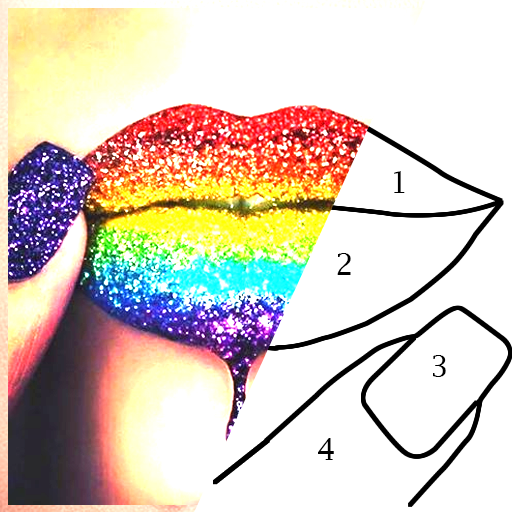 Glitter Colouring: Paint Color