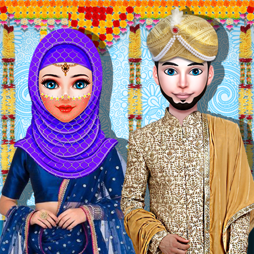 Muslim Girl Wedding & Dressup