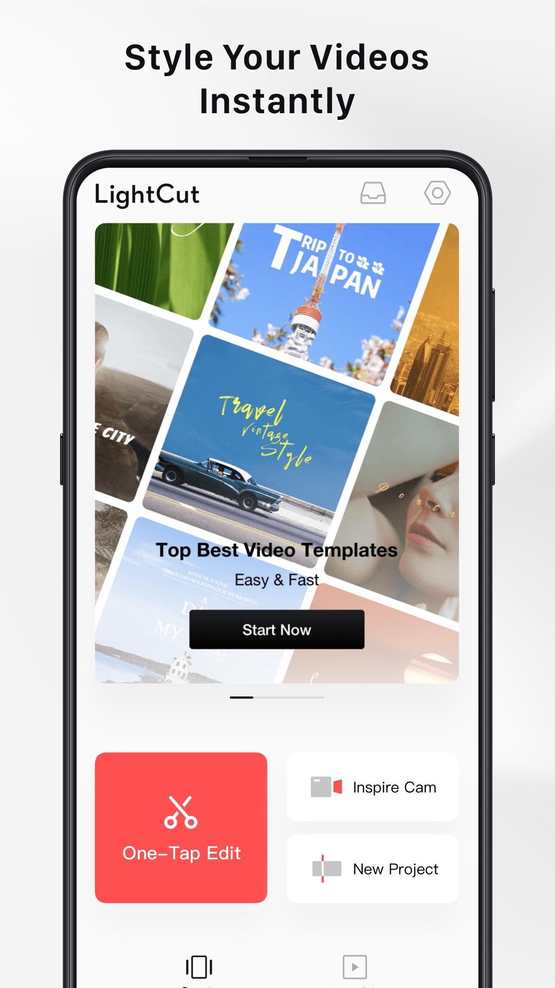 Descargar LightCut AI video editor en PC GameLoop Oficial