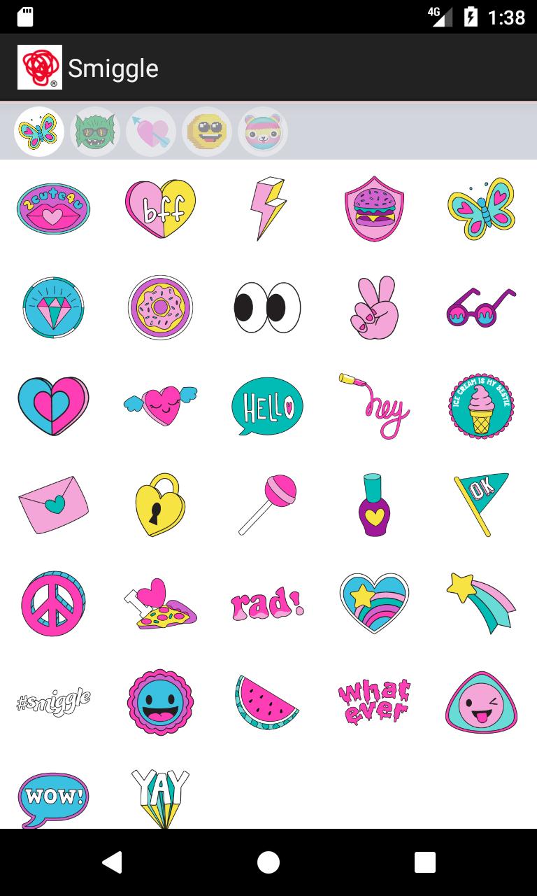 Download Smiggle Stickers android on PC