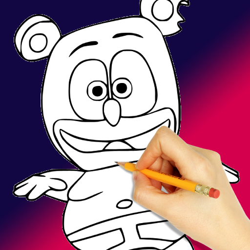 Gummy Bear Coloring Book