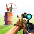 Bottle Shooter Games: Gun Game