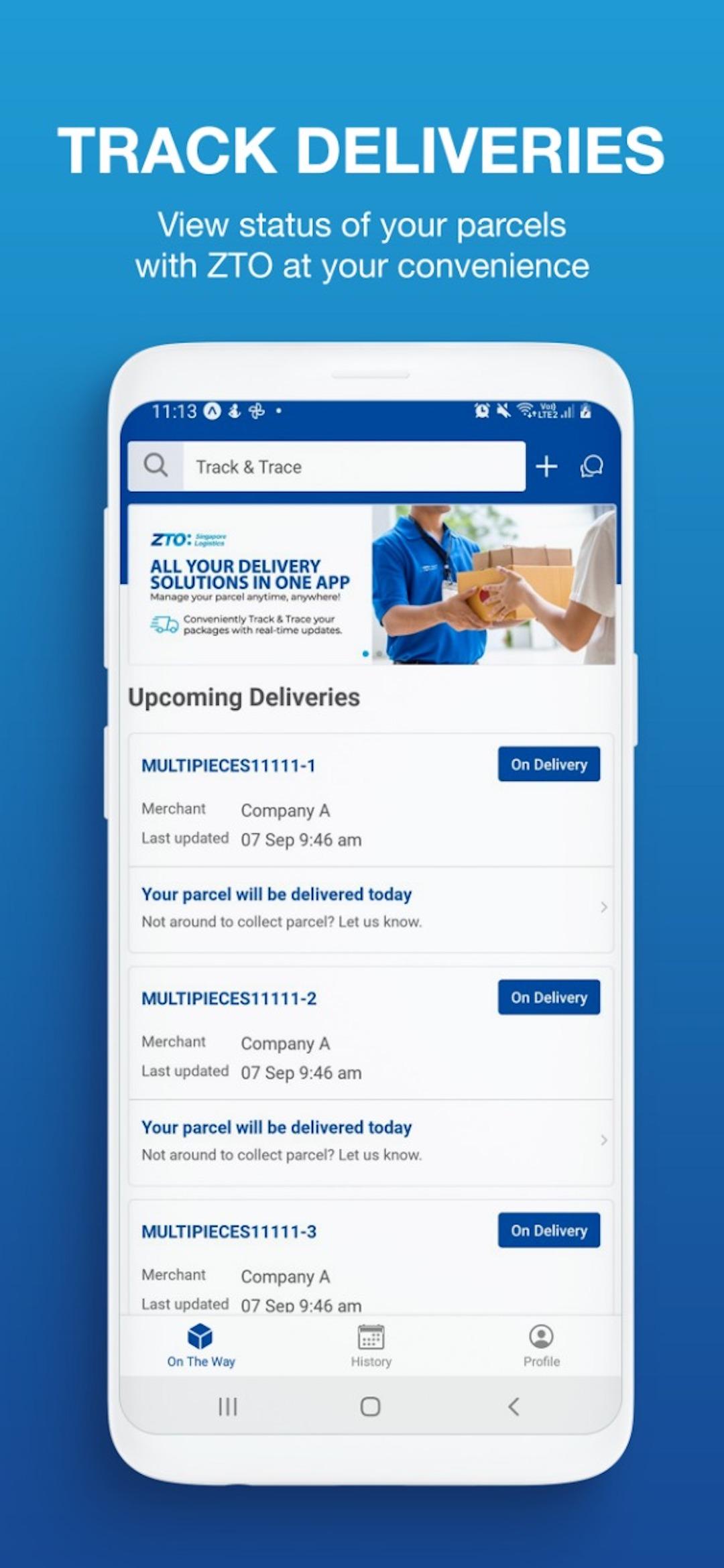 Download ZTO Singapore android on PC