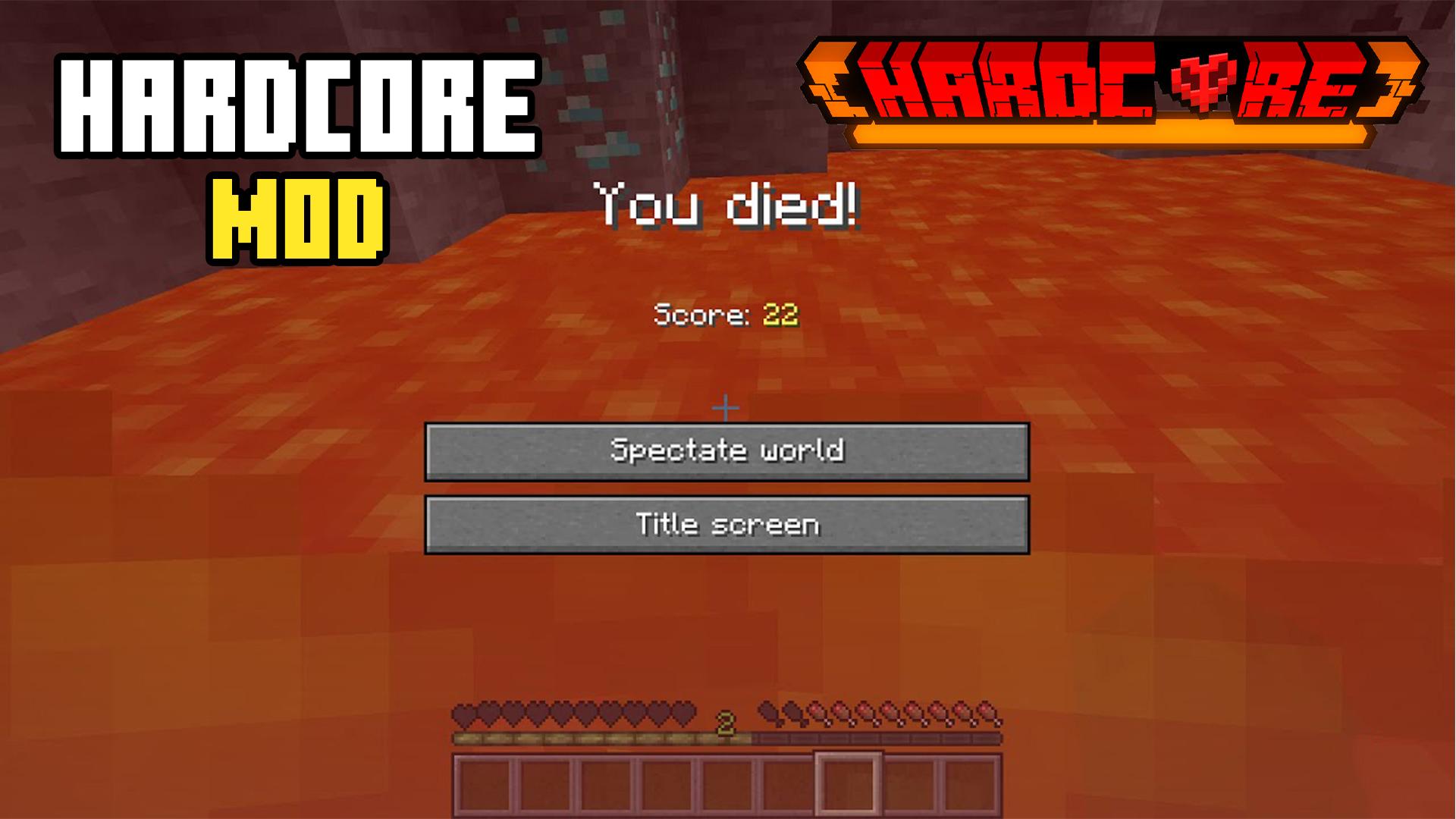 Download Hardcore Minecraft Mod android on PC