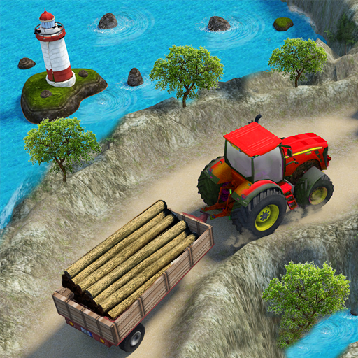 Hill Tractor Cargo Simulator