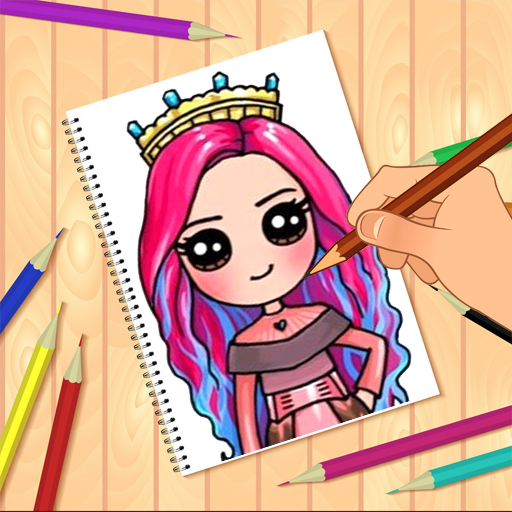 como desenhar princesa