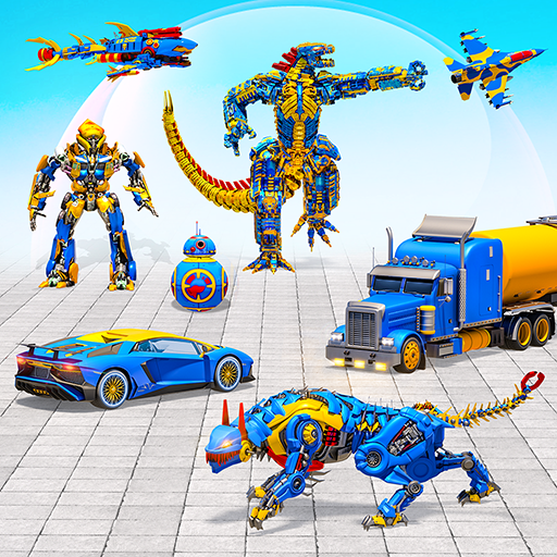 Dragon Police Robot Car Games