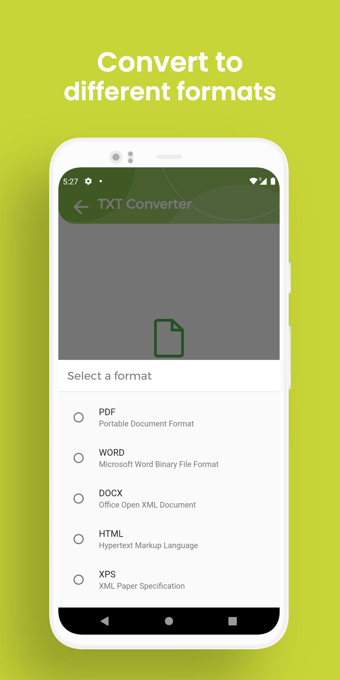 Скачать TXT Converter, Convert TXT to на ПК | Официальный представитель  GameLoop