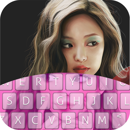 Black Pink Keyboard Theme