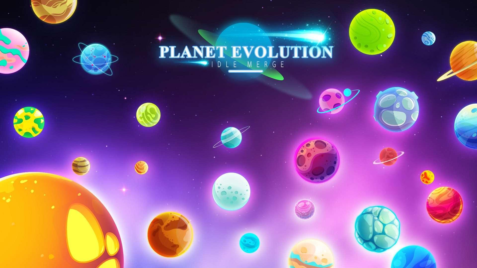 Download Planet evolution:idle merge android on PC