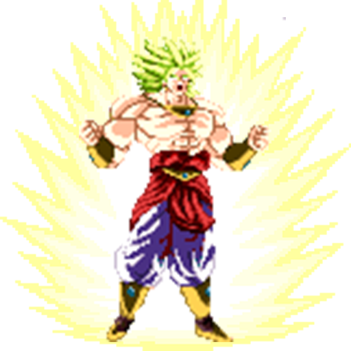 Broly Dragon Saiyan Battle