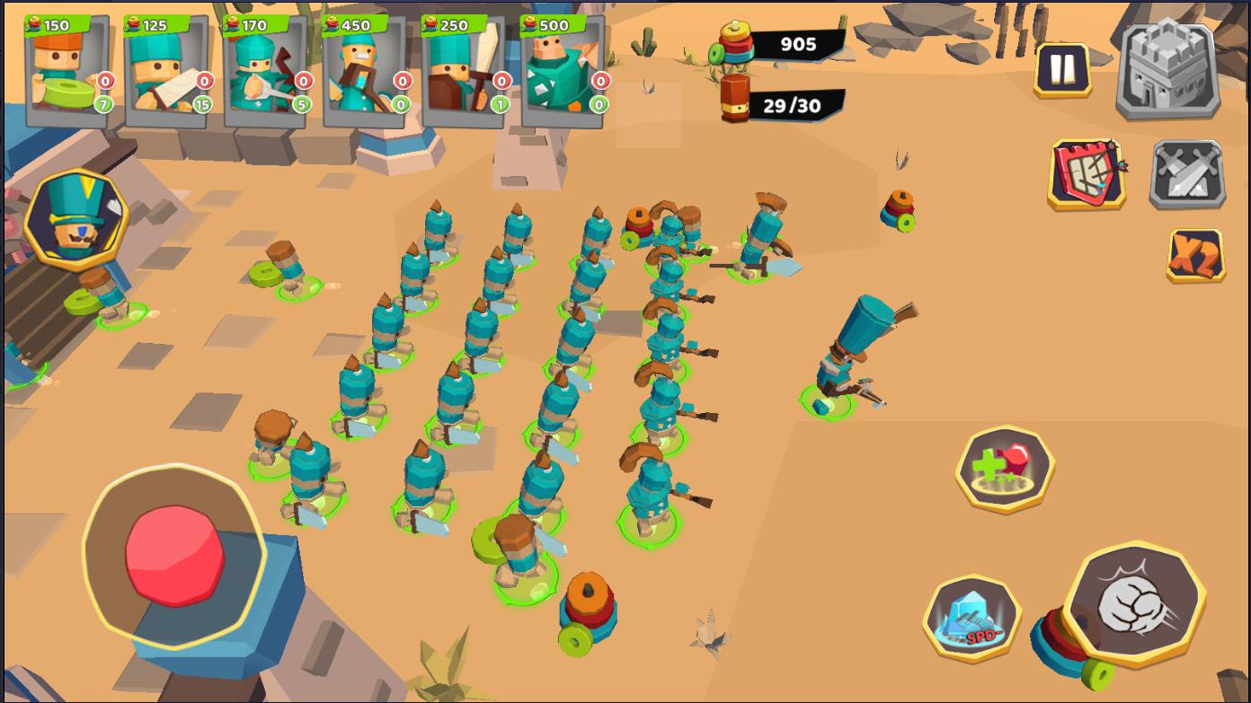 Download War of Toys: Strategy Simulato android on PC