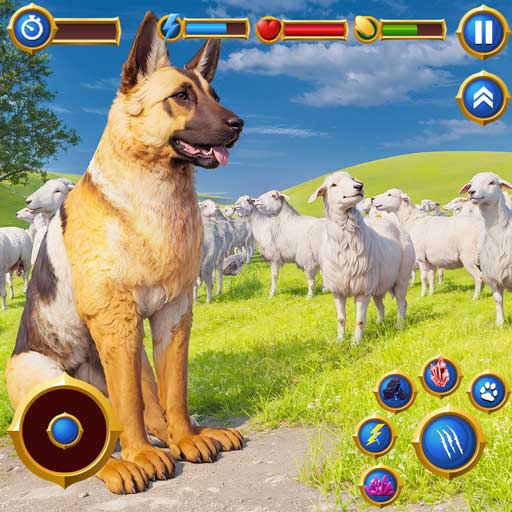 Wild Shepherd Dog Farm Sim