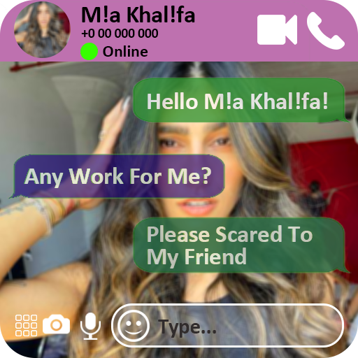 Fake Video Call Mia Khalifa