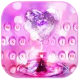 Waterdrop Love Keyboard Theme