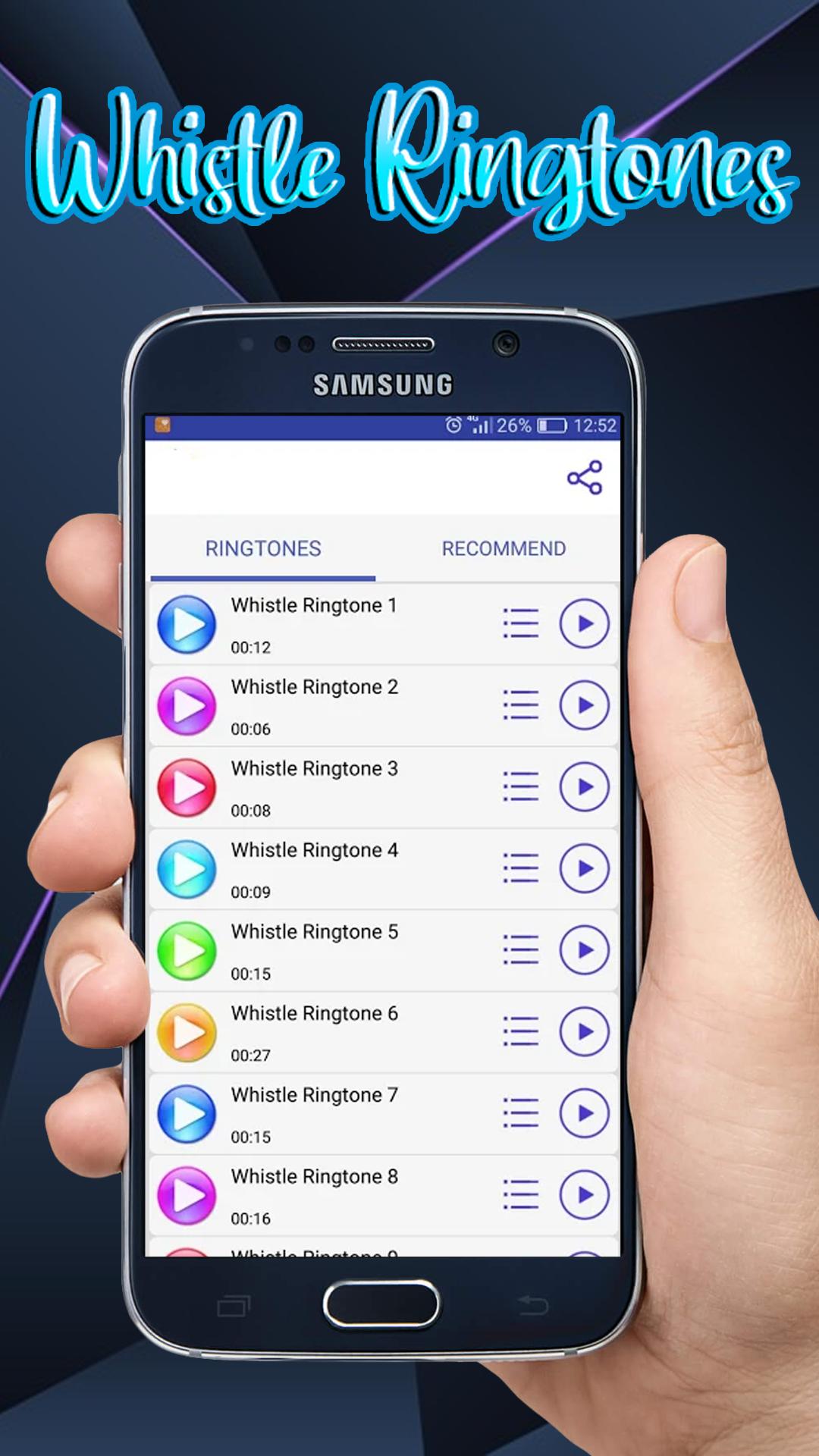 Скачать Whistle Ringtones For Android на ПК | Официальный представитель  GameLoop