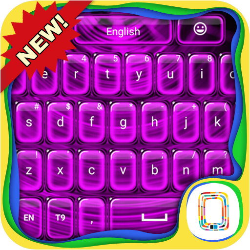 Neon Pink keyboard